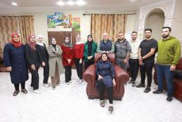 The ϲͶעapp Holds a Ramadan Iftar at the Nursing for Seniors Home Association in Jenin